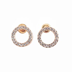 Ørepynt rund med stener