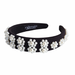 Hårbøyle med perleblomster