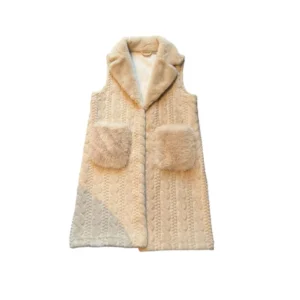 Aspen fuskepels vest