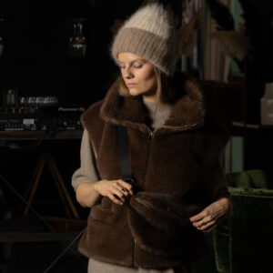 St. Moritz fuskepels vest