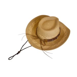 El paso stråhatt med bånd